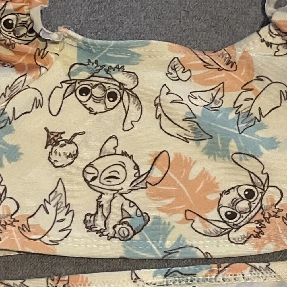 Disney‎ Stich 18 Mth 2 PC Swim Suit Super Cute